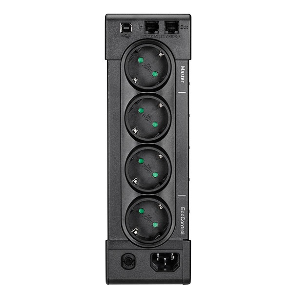 Eaton szünetmentes 650va - elp650din (4 schuko kimenet, line-interaktív, lcd, usb, szoftver, avr, rack/torony)
