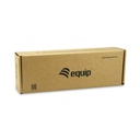Equip hálózati elosztó - 333299 (schuko, 3 schuko, rack 10", 1,8m kábel, fekete)