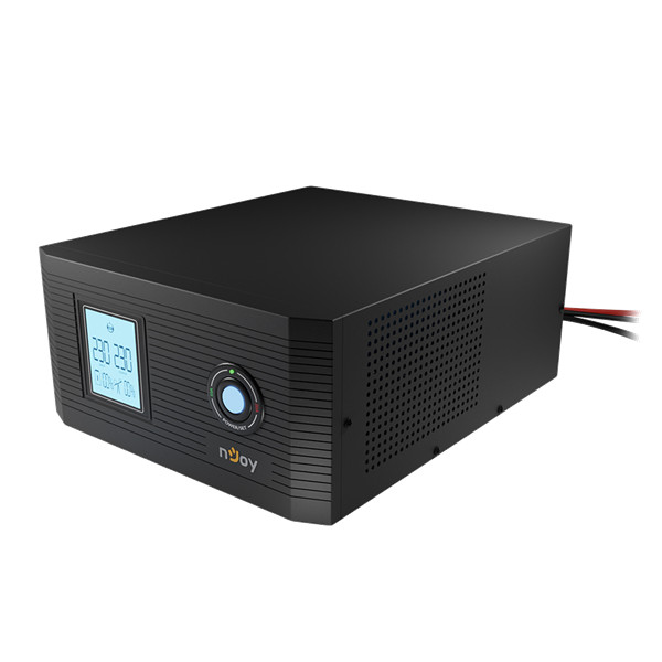 Njoy inverter - aira 1200 (2 schuko, szinusz hullám, akku támogatás: 40ah-200ah, avr,  fekete)