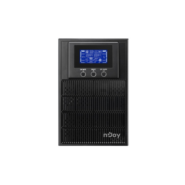 Njoy szünetmentes  1000va - aten pro 1000 (3 schuko, usb/rs-232, on-line, szinuszhullám, generátor támogatás, eco mód)