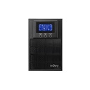 Njoy szünetmentes  1000va - aten pro 1000 (3 schuko, usb/rs-232, on-line, szinuszhullám, generátor támogatás, eco mód)