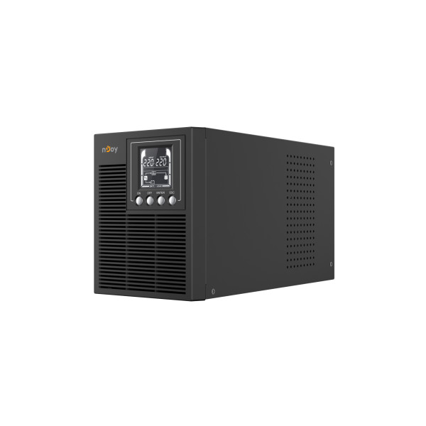 Njoy szünetmentes  1000va - echo pro 1000 (3 schuko, rs-232, on-line, szinuszhullám, generátor támogatás, fekete)