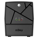 Njoy szünetmentes  1000va - keen 1000 (4 schuko, line-interaktív, rj11/45 vonalvédelem, fekete)