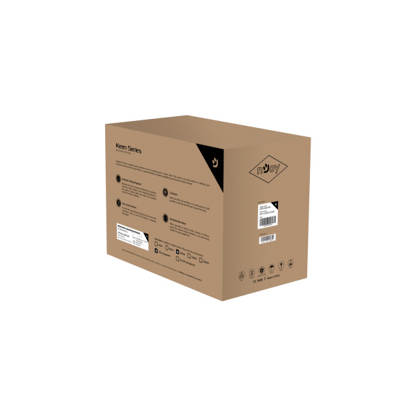 Njoy szünetmentes  1000va - keen 1000 usb (4 schuko, line-interaktív, usb menedzsment, rj11/45 vonalvédelem, fekete)