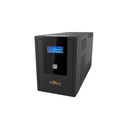 Njoy szünetmentes  1500va - cadu 1500 (4 schuko, line-interaktív, usb menedzsment, rj11/45 vonalvédelem(1gb/s), fekete)