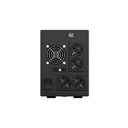 Njoy szünetmentes  1500va - cadu 1500 (4 schuko, line-interaktív, usb menedzsment, rj11/45 vonalvédelem(1gb/s), fekete)