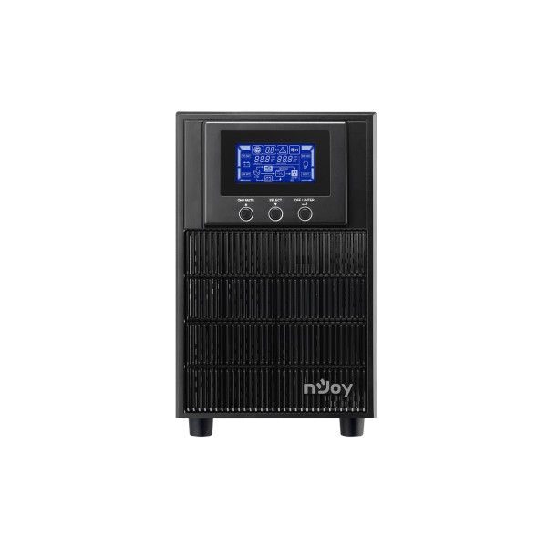 Njoy szünetmentes  2000va - aten pro 2000 (3 schuko, usb/rs-232, on-line, szinuszhullám, generátor támogatás, eco mód)
