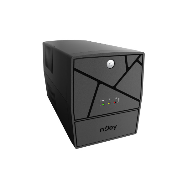 Njoy szünetmentes  2000va - keen 2000 usb (4 schuko, line-interaktív, usb menedzsment, rj11/45 vonalvédelem, fekete)