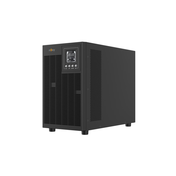 Njoy szünetmentes  3000va - echo pro 3000 (4 schuko, rs-232, on-line, szinuszhullám, generátor támogatás, fekete)