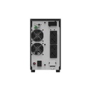 Njoy szünetmentes  3000va - echo pro 3000 (4 schuko, rs-232, on-line, szinuszhullám, generátor támogatás, fekete)