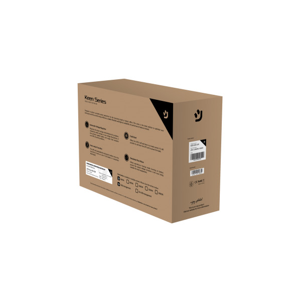 Njoy szünetmentes  600va - keen 600 usb (2 schuko, line-interaktív, usb menedzsment, rj11/45 vonalvédelem, fekete)