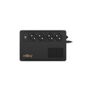 Njoy szünetmentes  600va - soter 600 (4 schuko kimenet, usb, avr, line-interaktív, fekete)