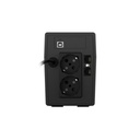 Njoy szünetmentes  650va - cadu 650 (2 schuko, line-interaktív, usb menedzsment, rj11/45 vonalvédelem(1gb/s), fekete)
