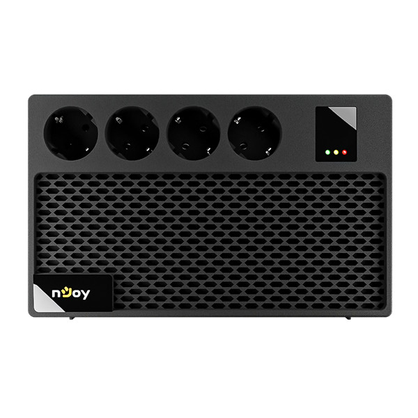 Njoy szünetmentes  650va - renton 650 (4 schuko kimenet, line-interaktív, fekete)