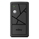 Njoy szünetmentes  800va - keen 800 (2 schuko, line-interaktív, rj11/45 vonalvédelem, fekete)