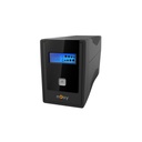 Njoy szünetmentes  850va - cadu 850 (2 schuko, line-interaktív, usb menedzsment, rj11/45 vonalvédelem(1gb/s), fekete)