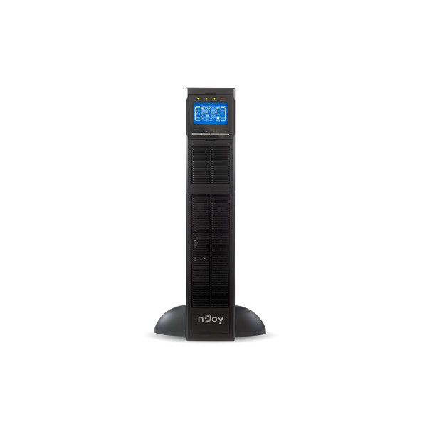 Njoy szünetmentes 10000va - balder 10000 (on-line, rs232, usb, szoftver, lcd kijelző, 3u rack)