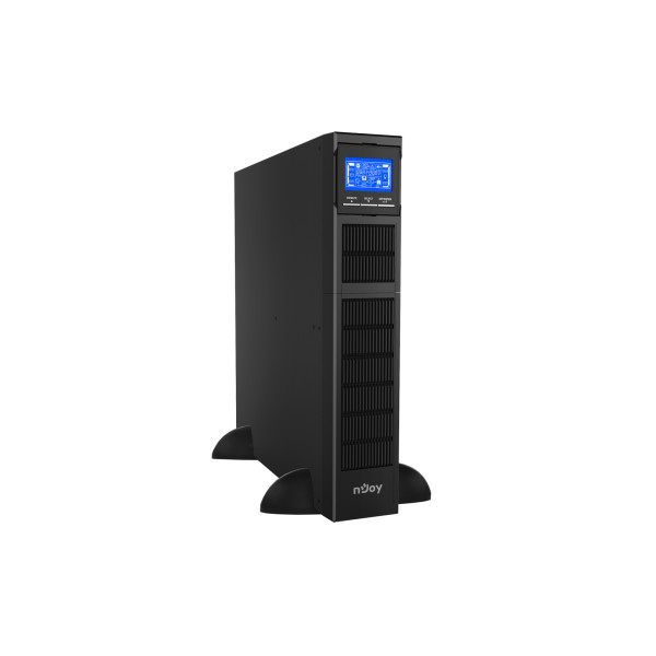 Njoy szünetmentes 1000va - balder 1000 (on-line, rs232, usb, szoftver, lcd kijelző, 2u rack)