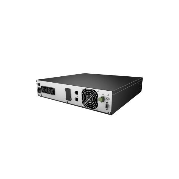 Njoy szünetmentes 1200va - argus 1200 (4 iec c13, line-interaktív, rj45, rs232, usb, szoftver, lcd kijelző, 2u rack)