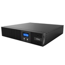 Njoy szünetmentes 3000va - argus 3000 (8 iec c13, line-interaktív, rj45, rs232, usb, szoftver, lcd kijelző, 2u rack)