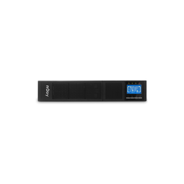 Njoy szünetmentes 6000va - balder 6000 (on-line, rs232, usb, szoftver, lcd kijelző 2u rack)