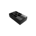 Njoy szünetmentes 600va - token 600 (2x4 schuko, line-interaktív, hid usb, túlfeszültség védett, fekete)