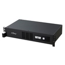 Njoy szünetmentes 800va - code 600 (4 iec c13, line-interaktív, usb menedzsment, szoftver, lcd kijelző, 2u rack)