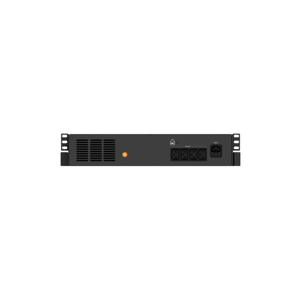 Njoy szünetmentes 800va - code 800 (4 iec c13, line-interaktív, usb menedzsment, szoftver, lcd kijelző, 2u rack)