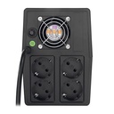 S-link szünetmentes 1000va - might u100 (1000va, 12v7ah*2, 600w, line-interactive, 4 db töltő aljzat)