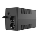 S-link szünetmentes 600va - force u6 (600va, 12v7ah*1, 360w, line-interactive, 2 db töltő aljzat)