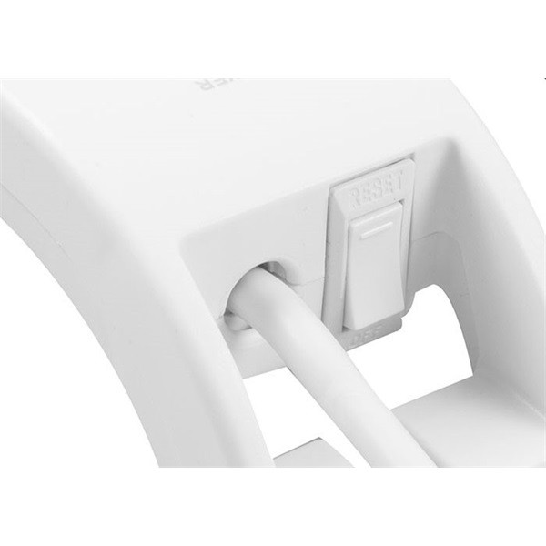 S-link túlfeszültségvédő - spg3040 white (4 aljzat, max.3680 watt, 900 joule, fehér)