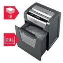 Iratmegsemmisítő, konfetti, 15 lap, REXEL, "Momentum X415"