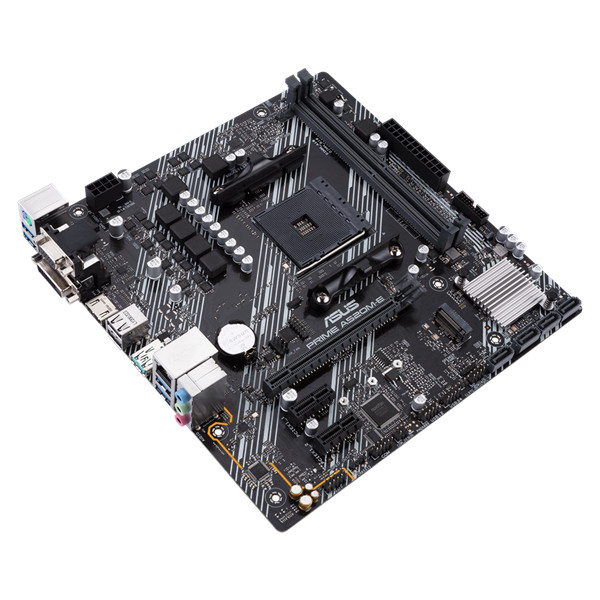 Asus alaplap - amd prime a520m-e/csm am4 (a520, 2xddr4 4600mhz, 1xgbe lan, 1xm.2, 4xsata3, 6xusb2.0, 7xusb3.2)