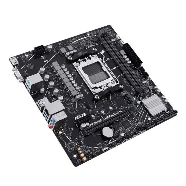 Asus alaplap - amd prime a620m-k am5 (a620, 2xddr5 7200+mhz, 1xgbe lan, 1xm.2, 4xsata3, vga+hdmi)