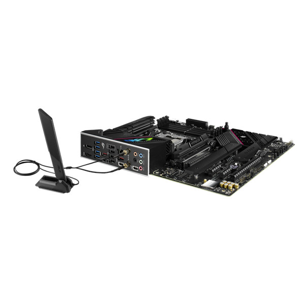 Asus alaplap - amd rog strix b650e-f gaming wifi am5 (b650, atx, 4xddr5 6400+mhz, 4xsata3, 3x m.2, hdmi+dp)