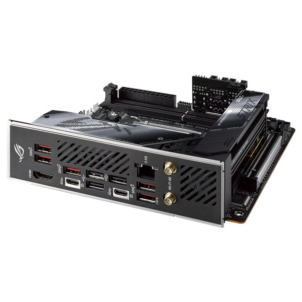 Asus alaplap - amd rog strix x670e-i gaming wifi am5 (x670, itx, 2xddr5 6400+mhz, lan, 2xsata3, 2x m.2, hdmi)