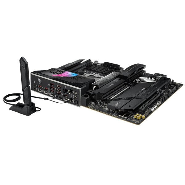 Asus alaplap - amd rog strix x870e-e gaming wifi am5 (x870, atx, 4xddr5 8400+mhz, 4xsata3, 5x m.2, hdmi+usb4)