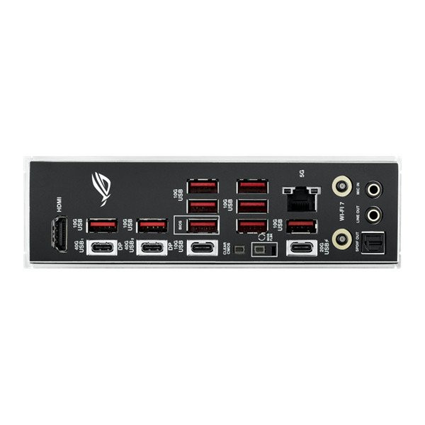 Asus alaplap - amd rog strix x870e-e gaming wifi am5 (x870, atx, 4xddr5 8400+mhz, 4xsata3, 5x m.2, hdmi+usb4)
