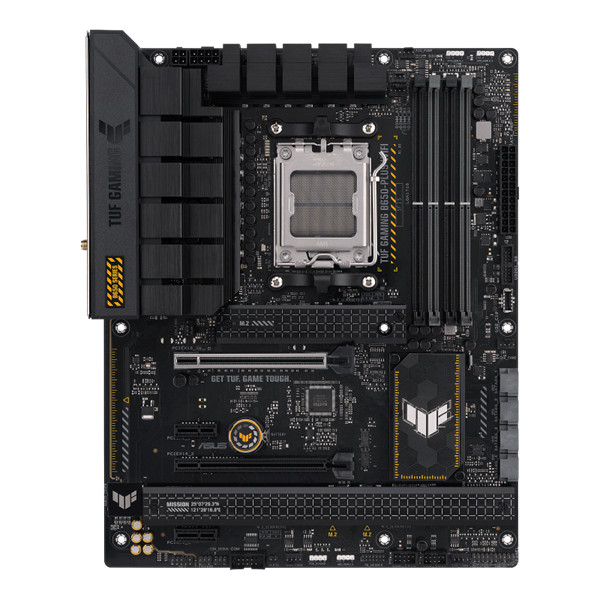 Asus alaplap - amd tuf gaming b650-plus wifi am5 (b650, atx, 4xddr5 6400+mhz, 4xsata3, 3x m.2, hdmi+dp)