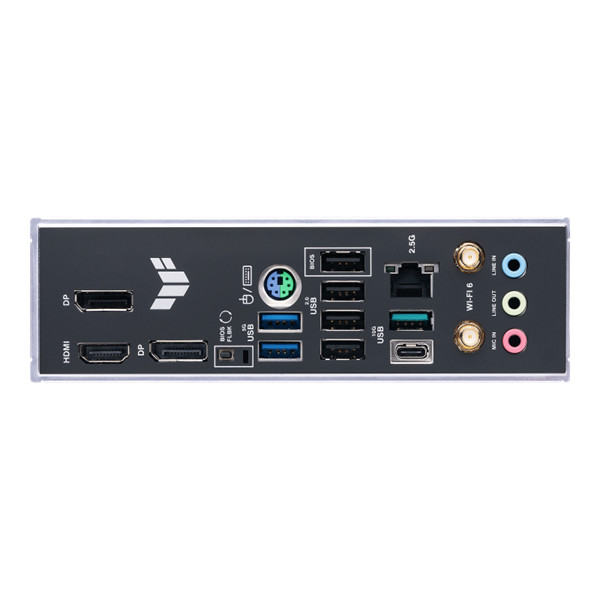 Asus alaplap - amd tuf gaming b650m-e wifi am5 (b650, micro-atx, 4xddr5 7600+mhz, 4xsata3, 2x m.2, hdmi+2xdp)