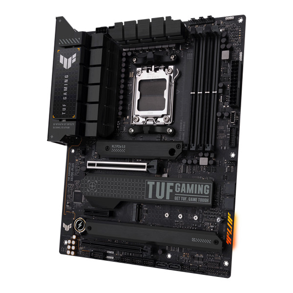 Asus alaplap - amd tuf gaming x670e-plus am5 (x670, atx, 4xddr5 6400+mhz, lan, 4xsata3, 4x m.2, hdmi+dp)