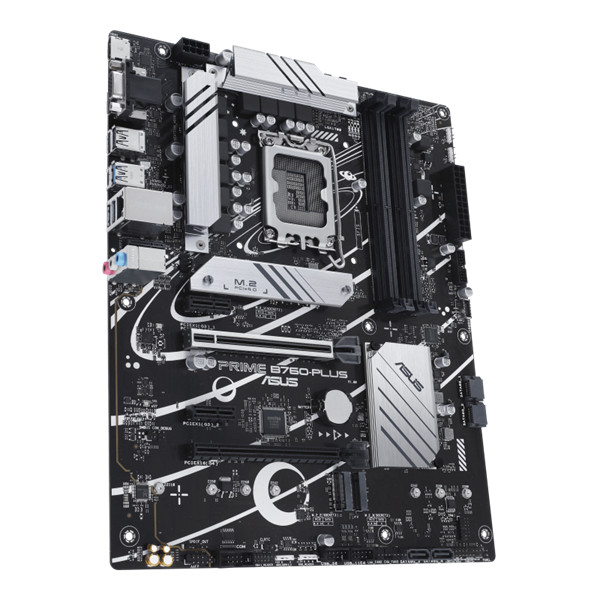Asus alaplap - intel prime b760-plus s1700 (b760, 4xddr5 7200+mhz, 4xsata3, 2xm.2, hdmi+dp+vga)