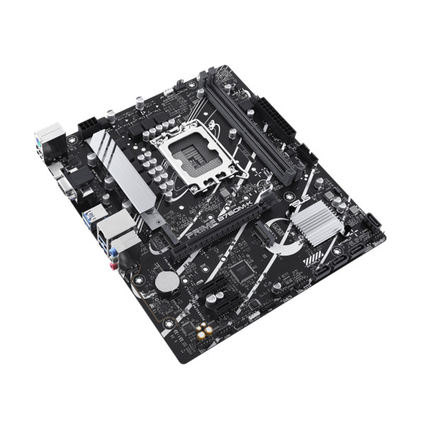 Asus alaplap - intel prime b760m-k s1700 (b760, 2xddr5 8000mhz, 4xsata3, 2xm.2, hdmi+vga)