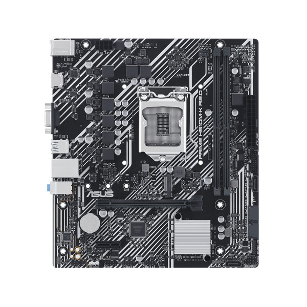 Asus alaplap - intel prime h510m-k r2.0 s1200 (h510, 2xddr4 3200mhz, 4xsata3, 1xm.2, vga/hdmi)