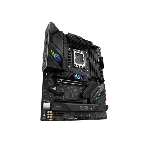 Asus alaplap - intel rog strix b760-f gaming wifi s1700 (b760, 4xddr5 7800+mhz, 4xsata3, 3xm.2, hdmi+dp)