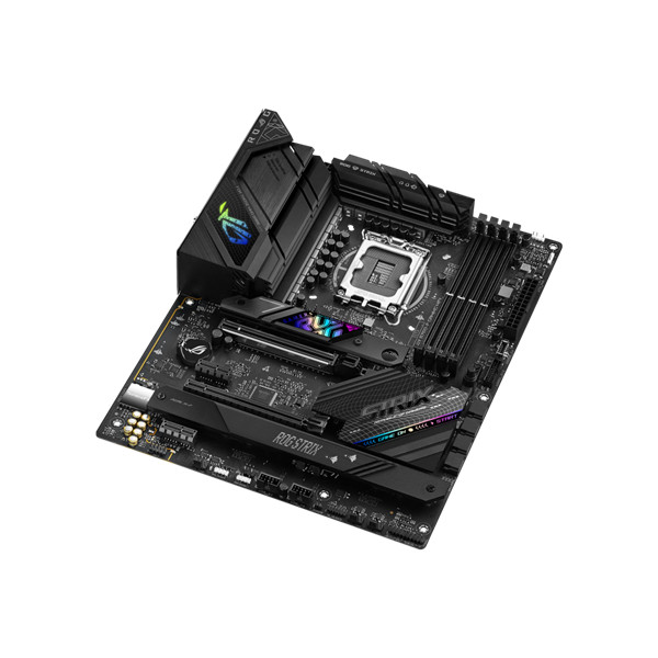 Asus alaplap - intel rog strix b760-f gaming wifi s1700 (b760, 4xddr5 7800+mhz, 4xsata3, 3xm.2, hdmi+dp)