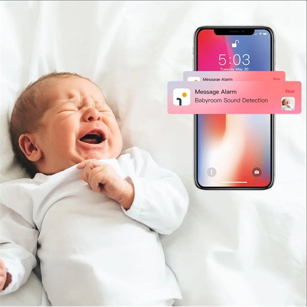 Arenti bébiőr szett - ainanny + 5" lcd (3mp, sírás-, hőmérséklet-, páratartalom figyelés, microsd, mikrofon, hangszóró)