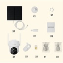 Arenti ip 4g pt dómkamera - go3g + sp2 (3mp, 3,6mm, kültéri, ir10m, 10400mah, microsd, mikr., hangsz, sp2 napelem)