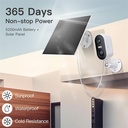 Arenti ip wifi csempekamera - go1 + sp2 (3mp, 2,4mm, kültéri, ir10m, 6700mah, microsd, mikrofon, hangszóró, sp2 napelem)