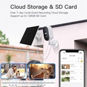 Arenti ip wifi csempekamera - go1 + sp2 (3mp, 2,4mm, kültéri, ir10m, 6700mah, microsd, mikrofon, hangszóró, sp2 napelem)